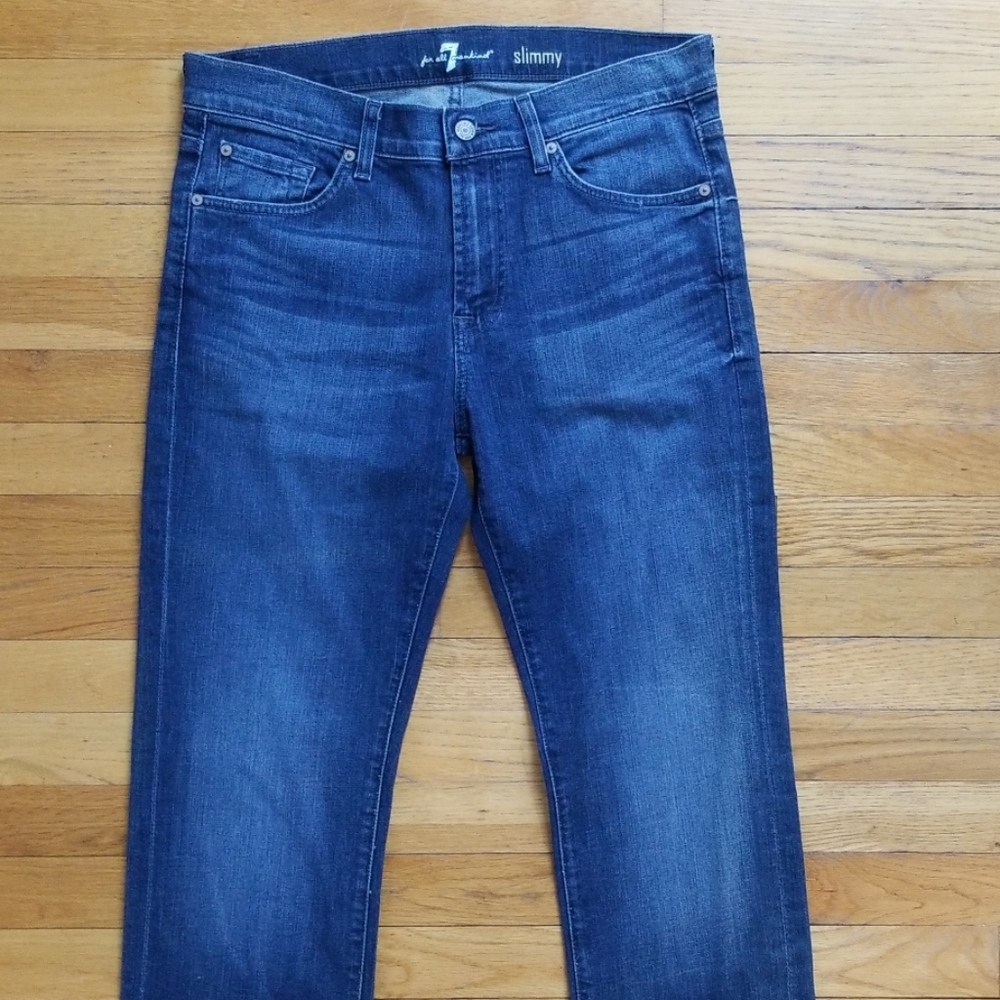 NWOT Sz 34 7FAM Slimmy
